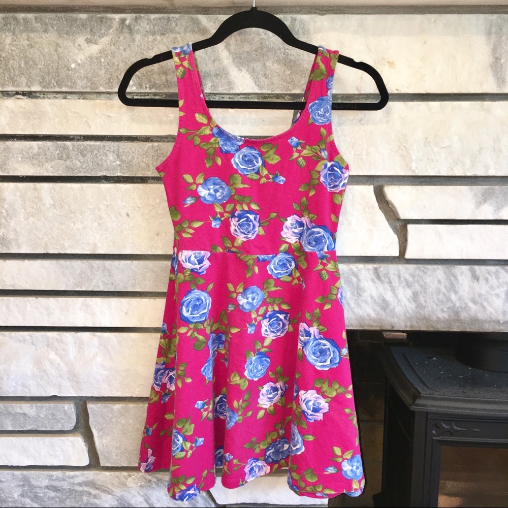 Forever21 floral skater dress